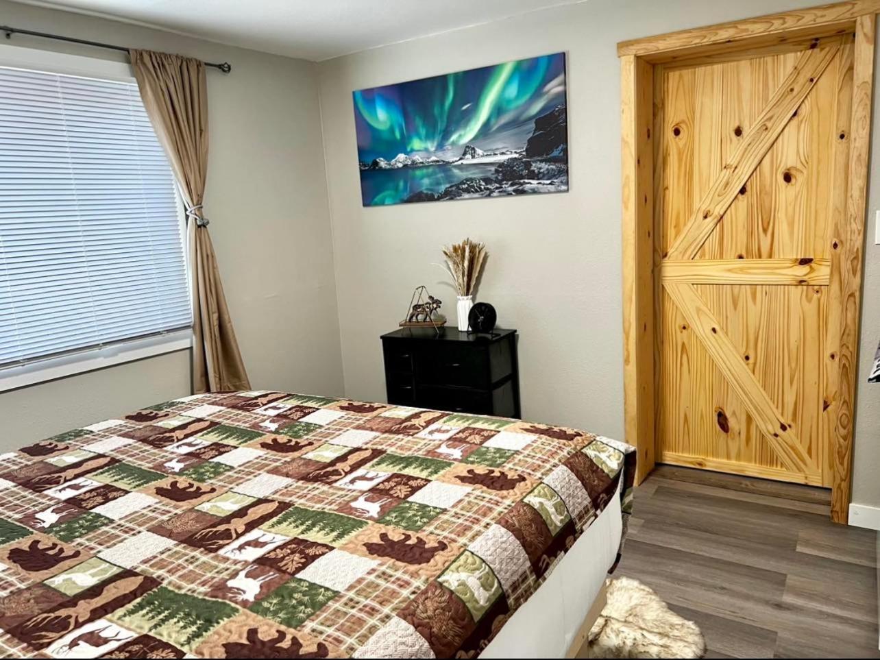 Ferienwohnung Log House In Heart Of Anchorage Exterior foto