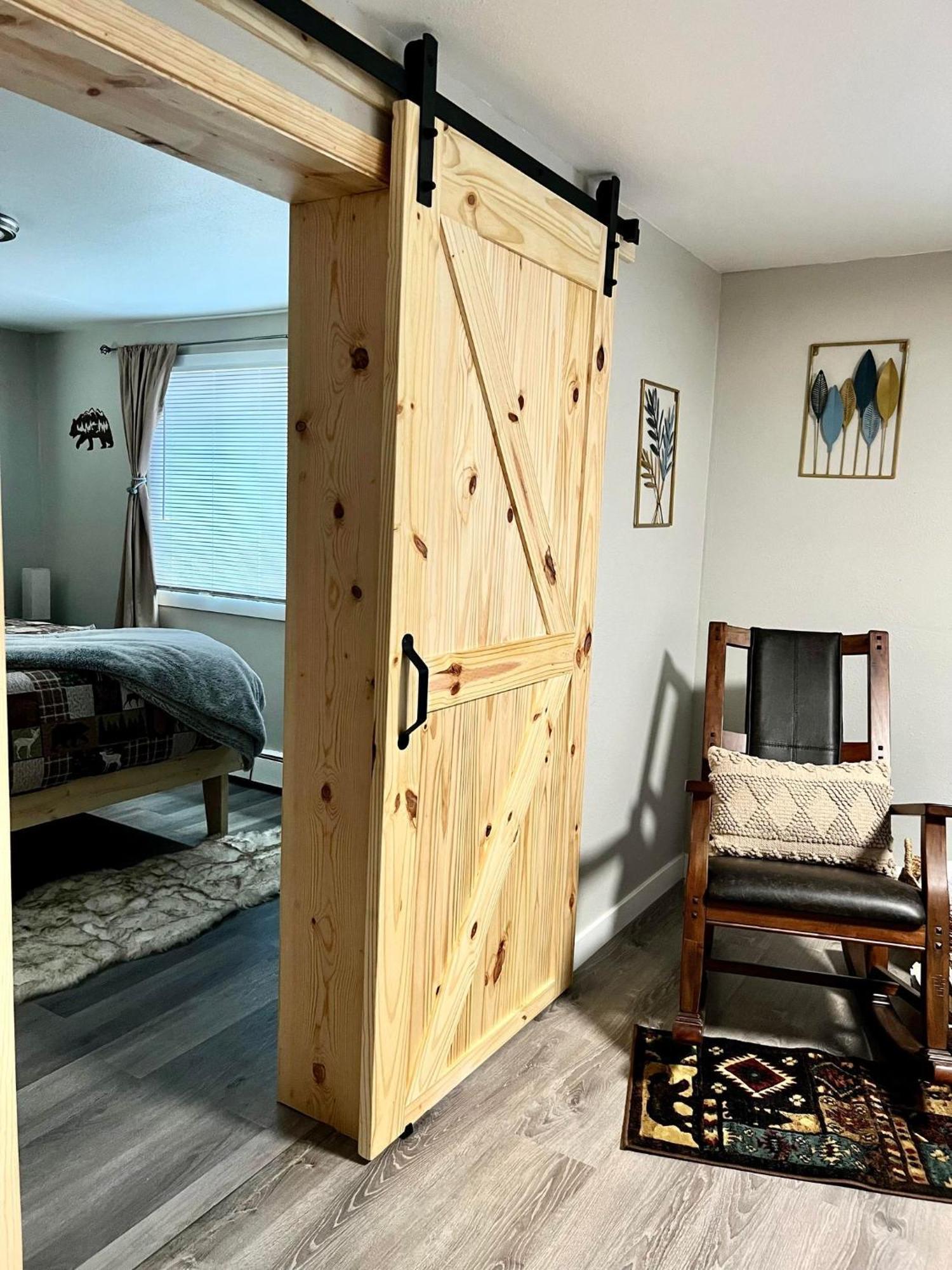 Ferienwohnung Log House In Heart Of Anchorage Exterior foto